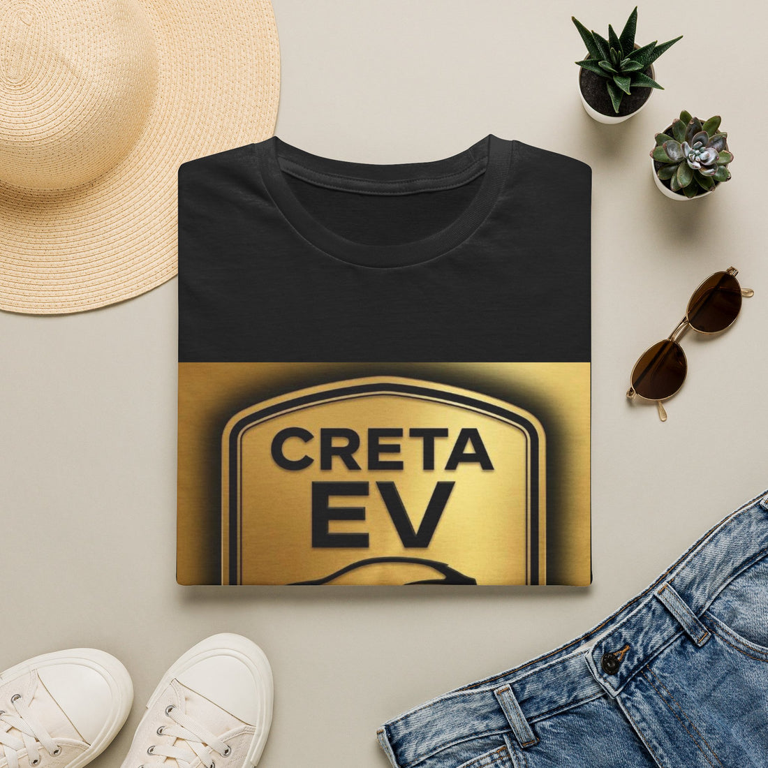 Creta EV Owners Club T-Shirt — Electric Car Badge Tee